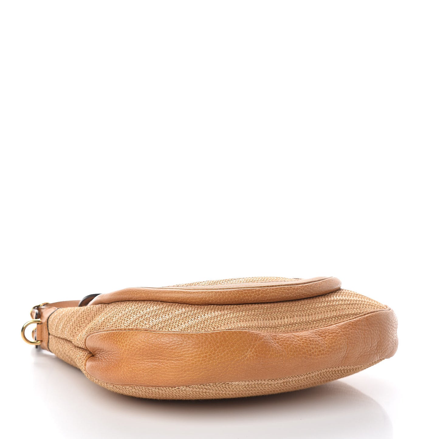 Libeccio Raffia Large New Pelham Shoulder Bag Light Brown