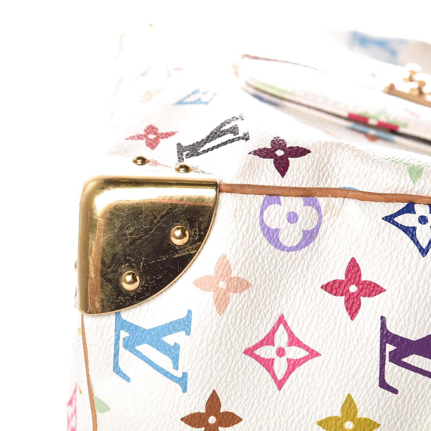 Louis Vuitton Monogram Multicolor Speedy 30 White 13 of 16