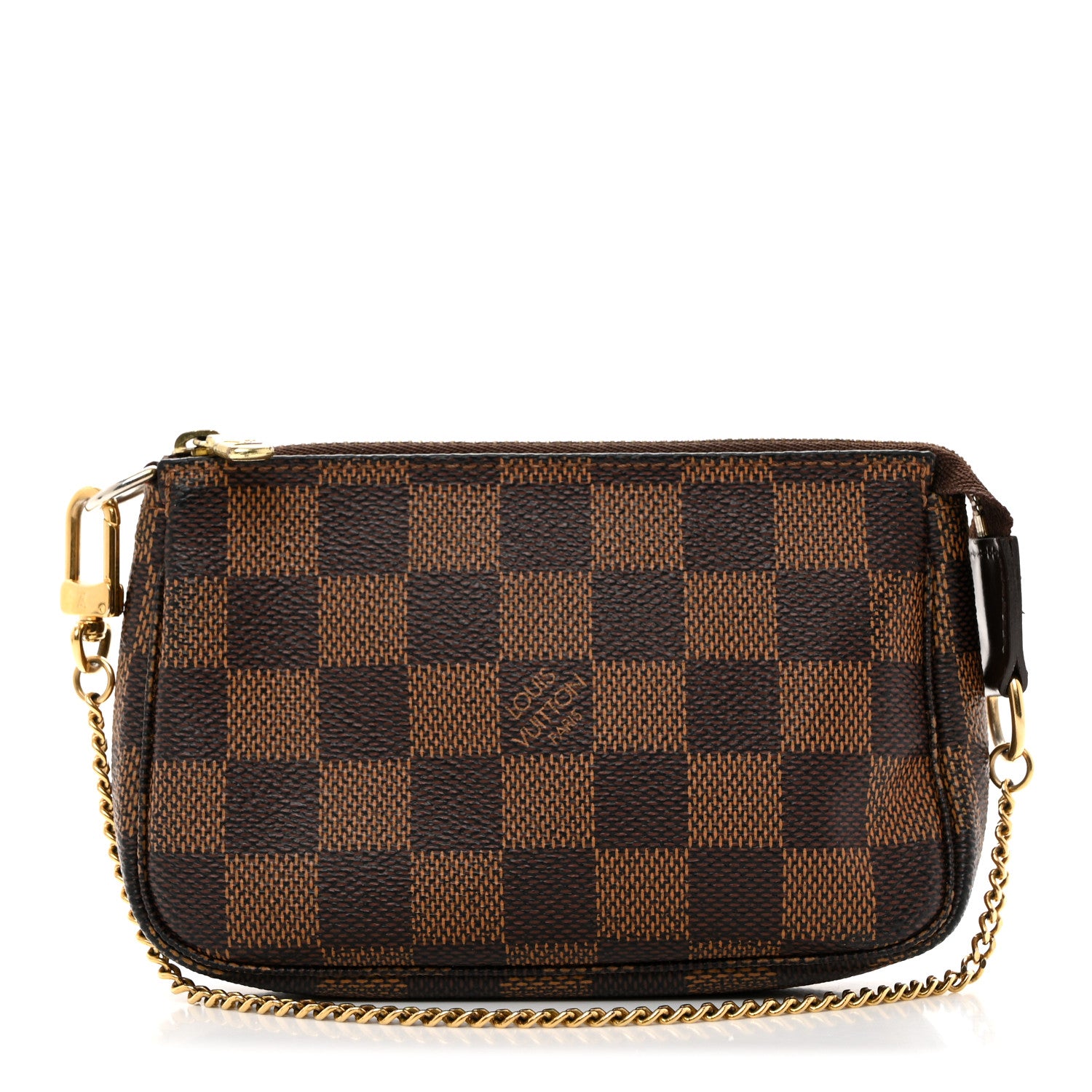 Louis Vuitton Damier Ebene Mini Pochette Accessories 1 of 8