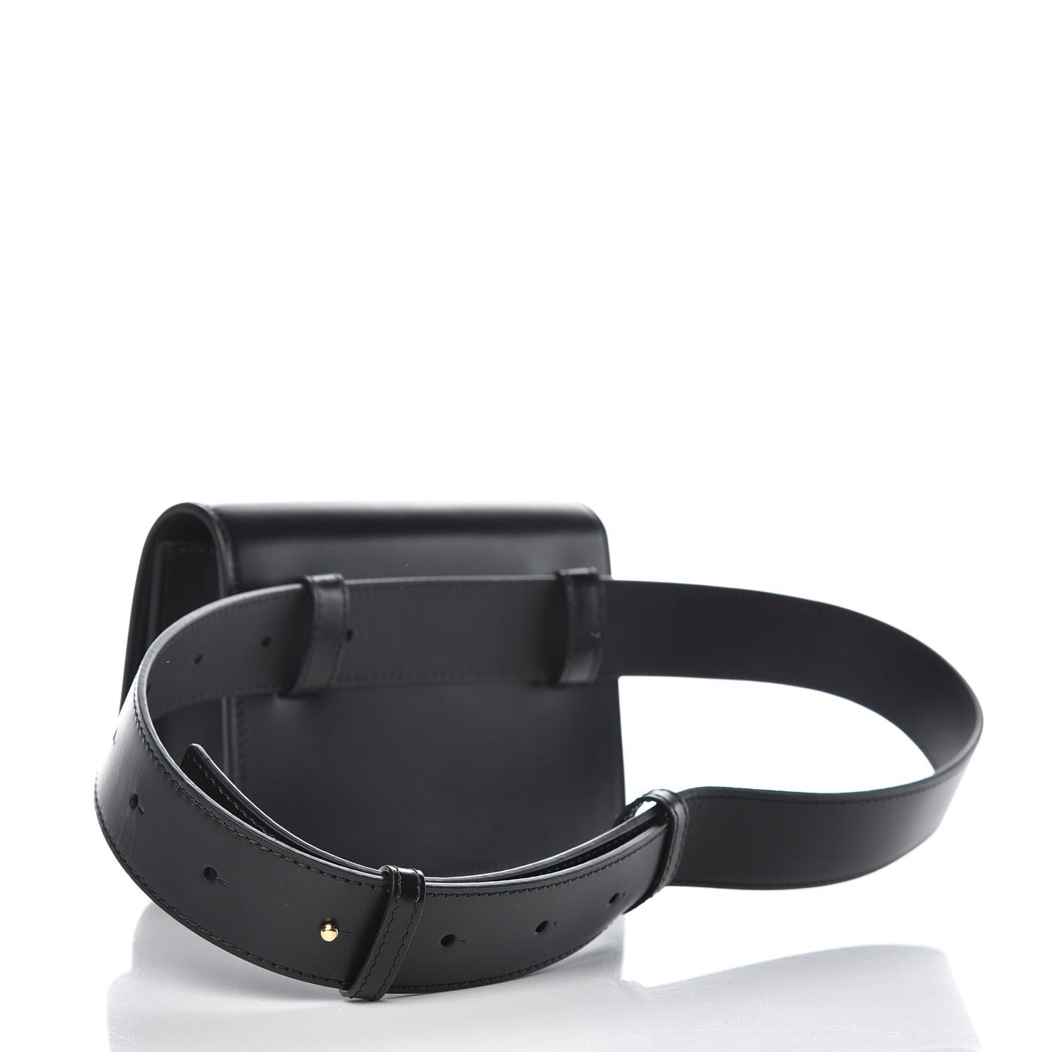 Burberry Calfskin TB Belt Bag Black 3 of 9
