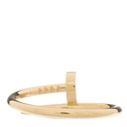 Cartier 18K Yellow Gold Small Juste Un Clou Ring 54 7 3 of 5