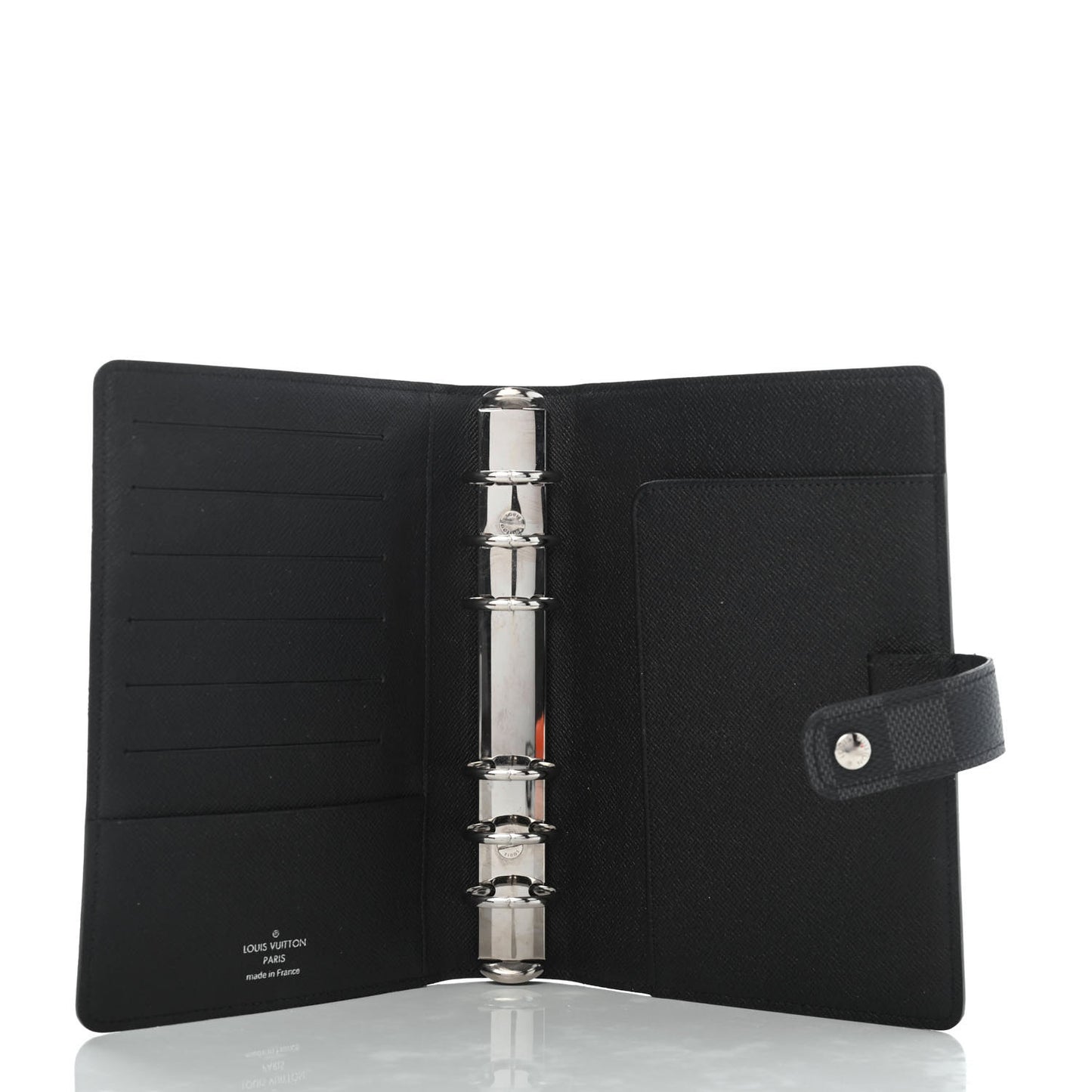 Damier Graphite Medium Ring Agenda Cover