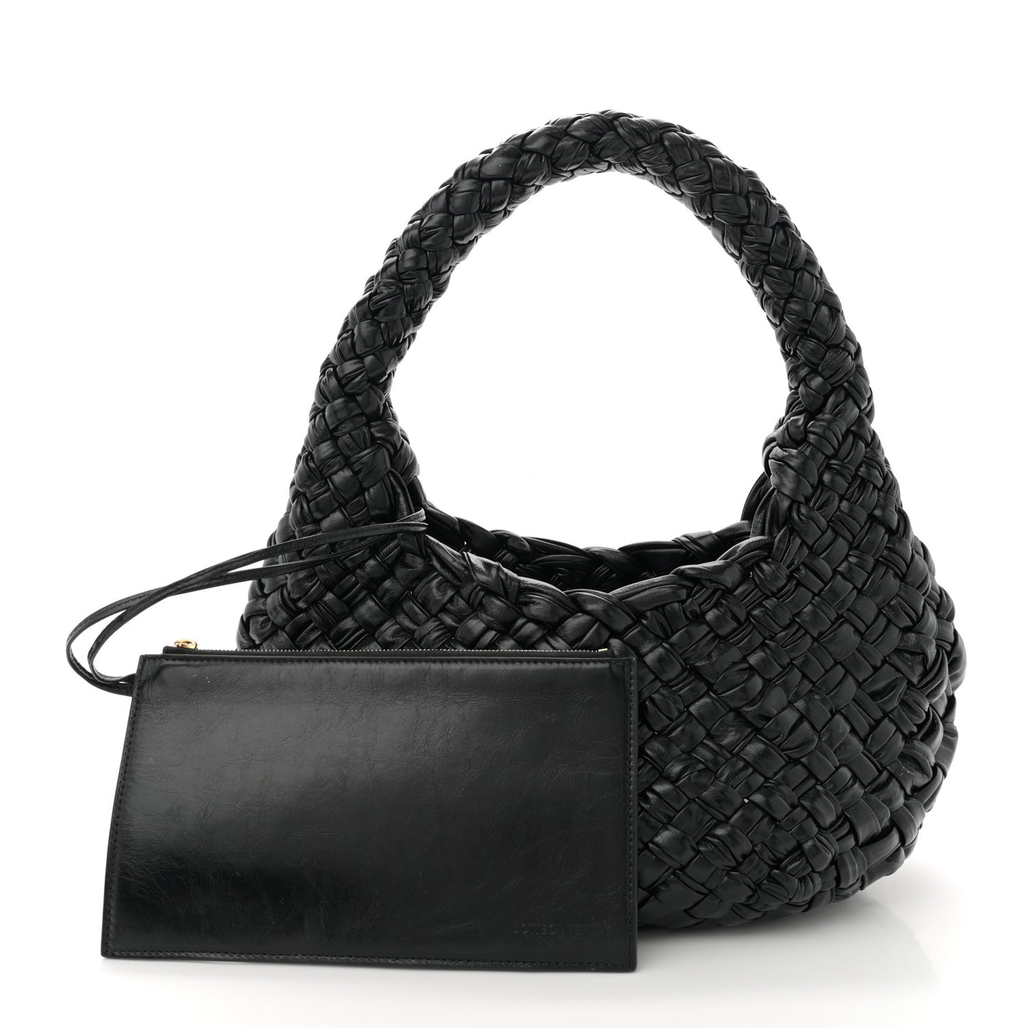 Calfskin Foulard Intreccio Discovery Athene Black