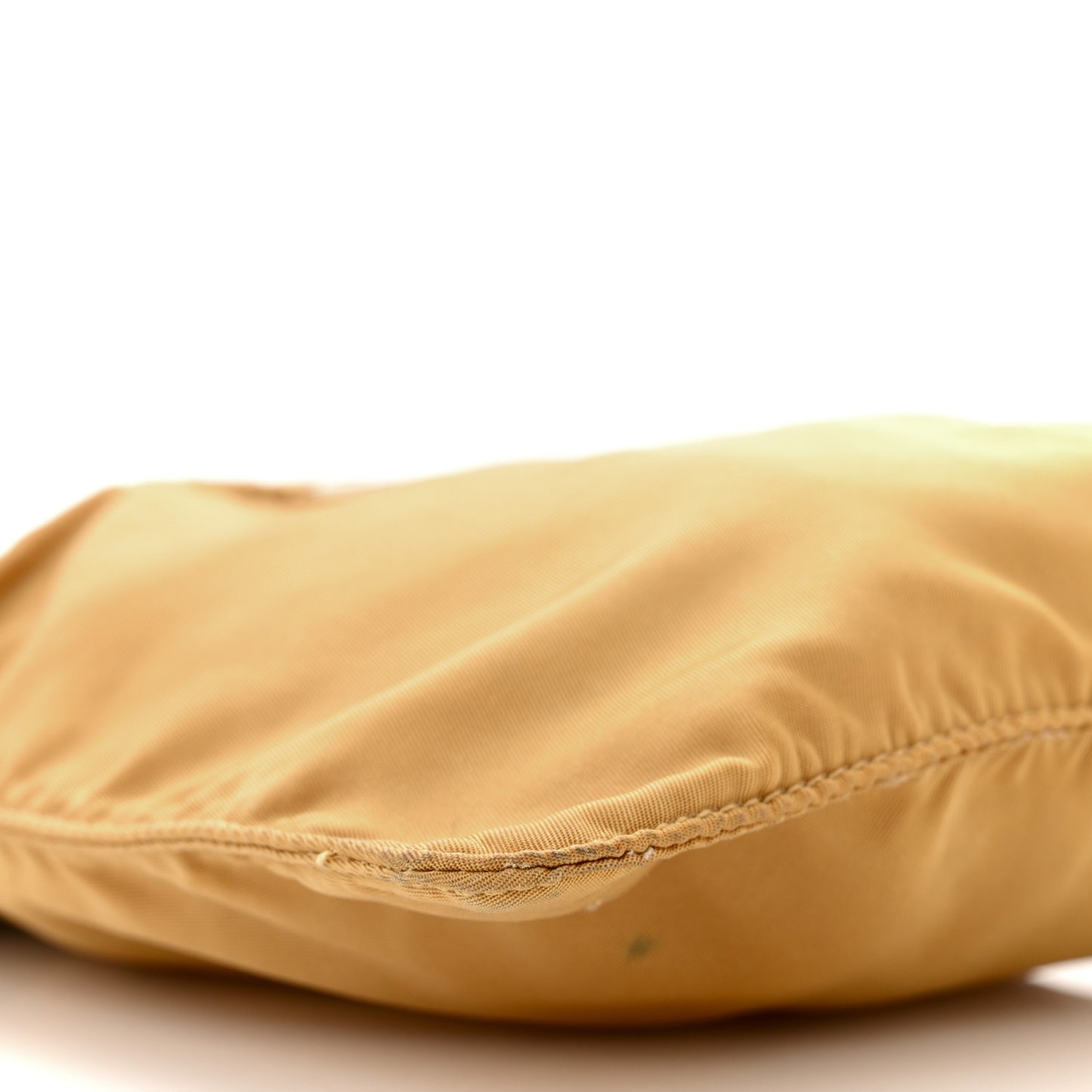 Nylon Vela Flat Messenger Bag Senape