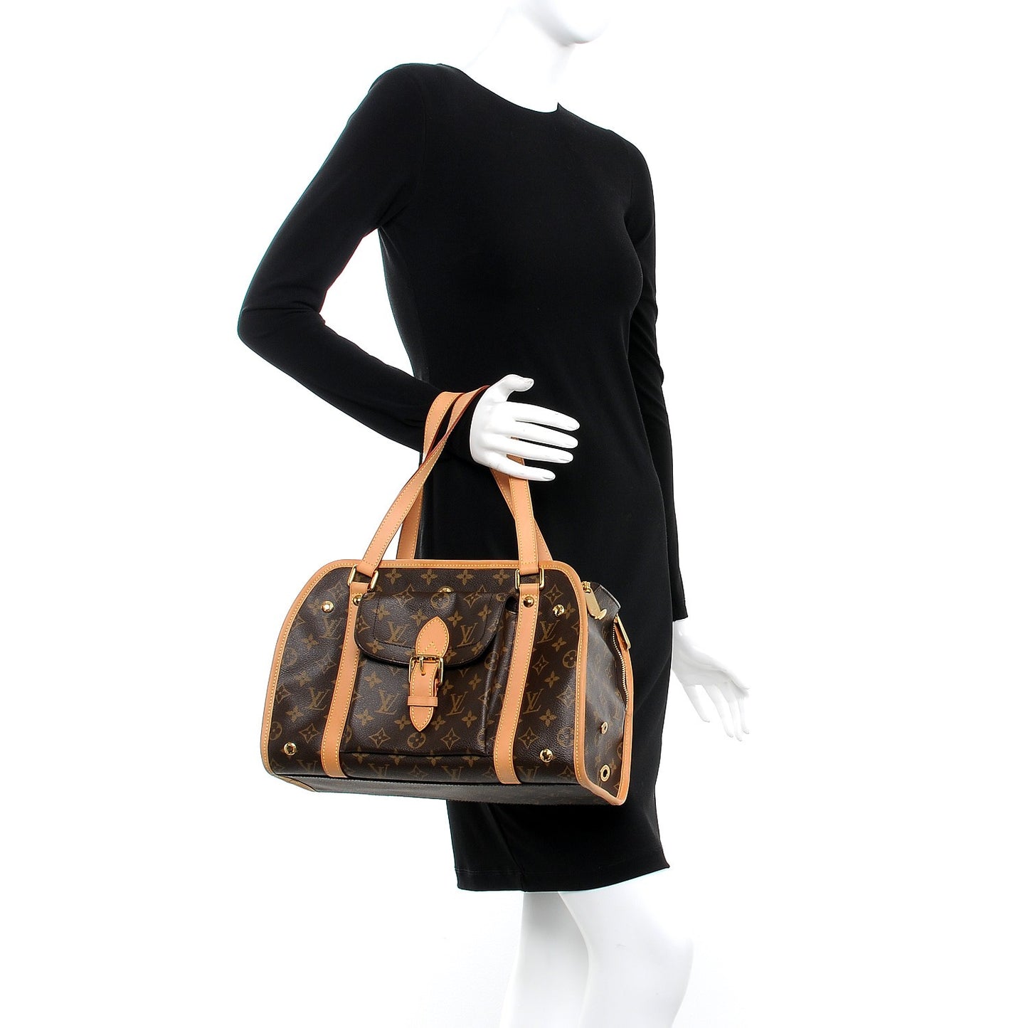 Monogram Baxter PM Dog Pet Carrier