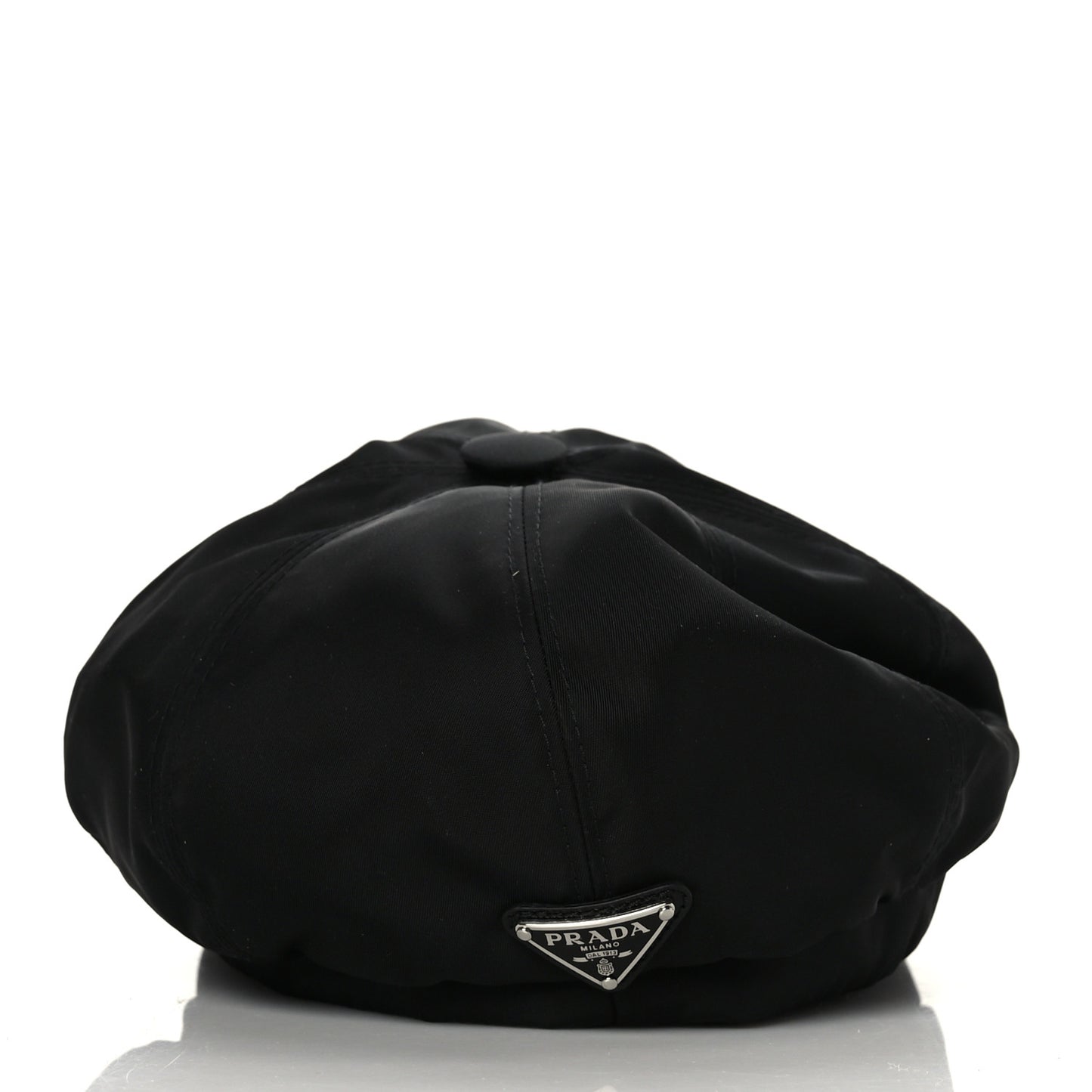 Re-Nylon Womens Newsboy Hat M Black