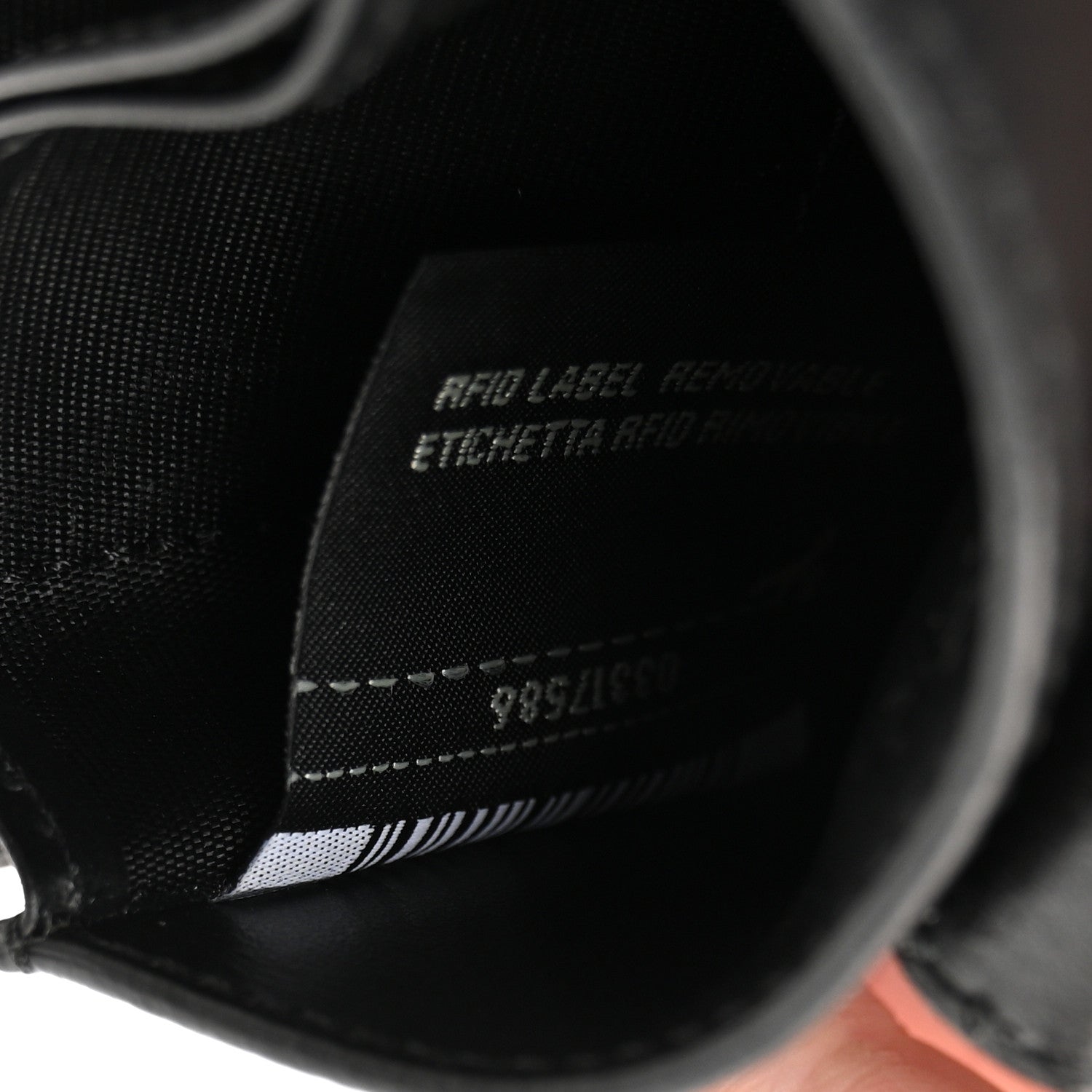 Fendi Vitello Liberty Gusseted Card Holder Black 14 of 16