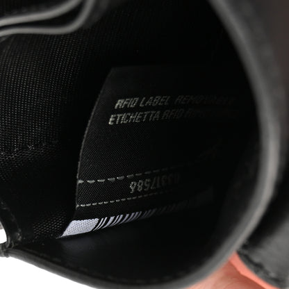 Fendi Vitello Liberty Gusseted Card Holder Black 14 of 16