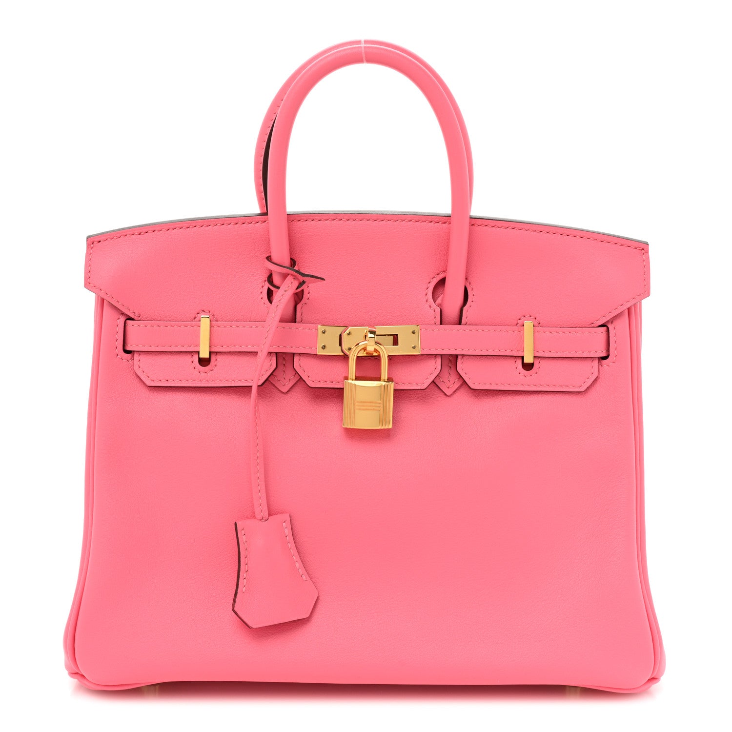 Hermes Swift Birkin 25 Rose Azalee 1 of 12
