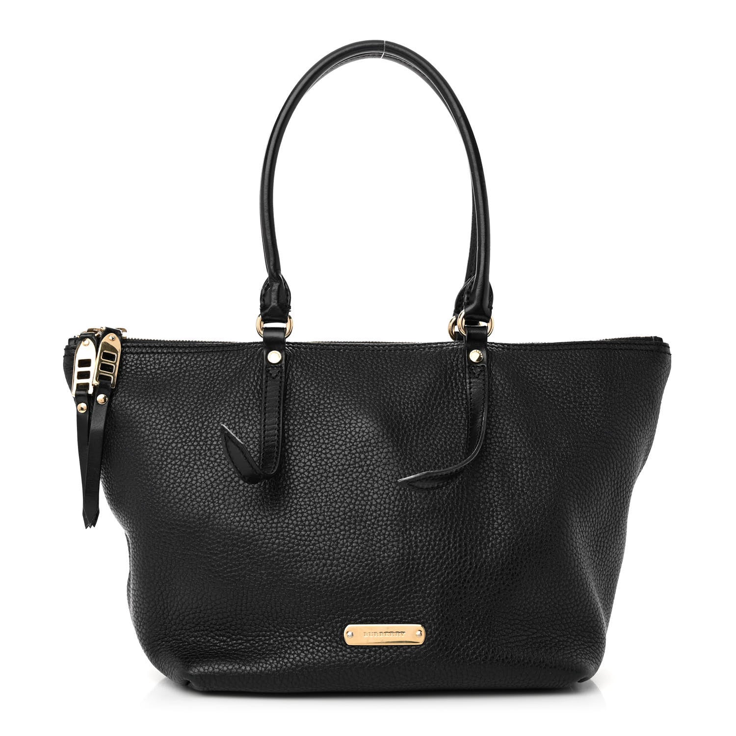 Burberry London Grainy Calfskin Small Salisbury Tote Black 1 of 16