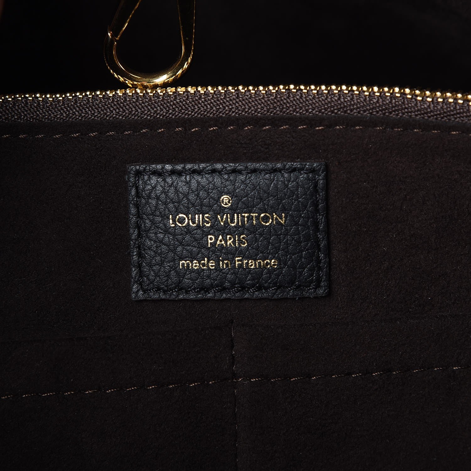 Louis Vuitton Calfskin Monogram Kimono Tote Black 6 of 6