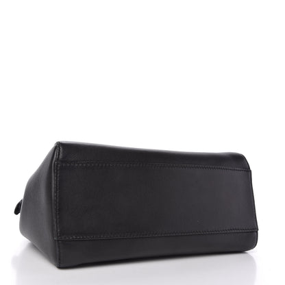 Fendi Nappa Mini Peekaboo Iconic Satchel Black 4 of 9