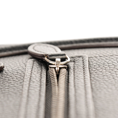 Celine Drummed Calfskin Nano Luggage Black 7 of 7
