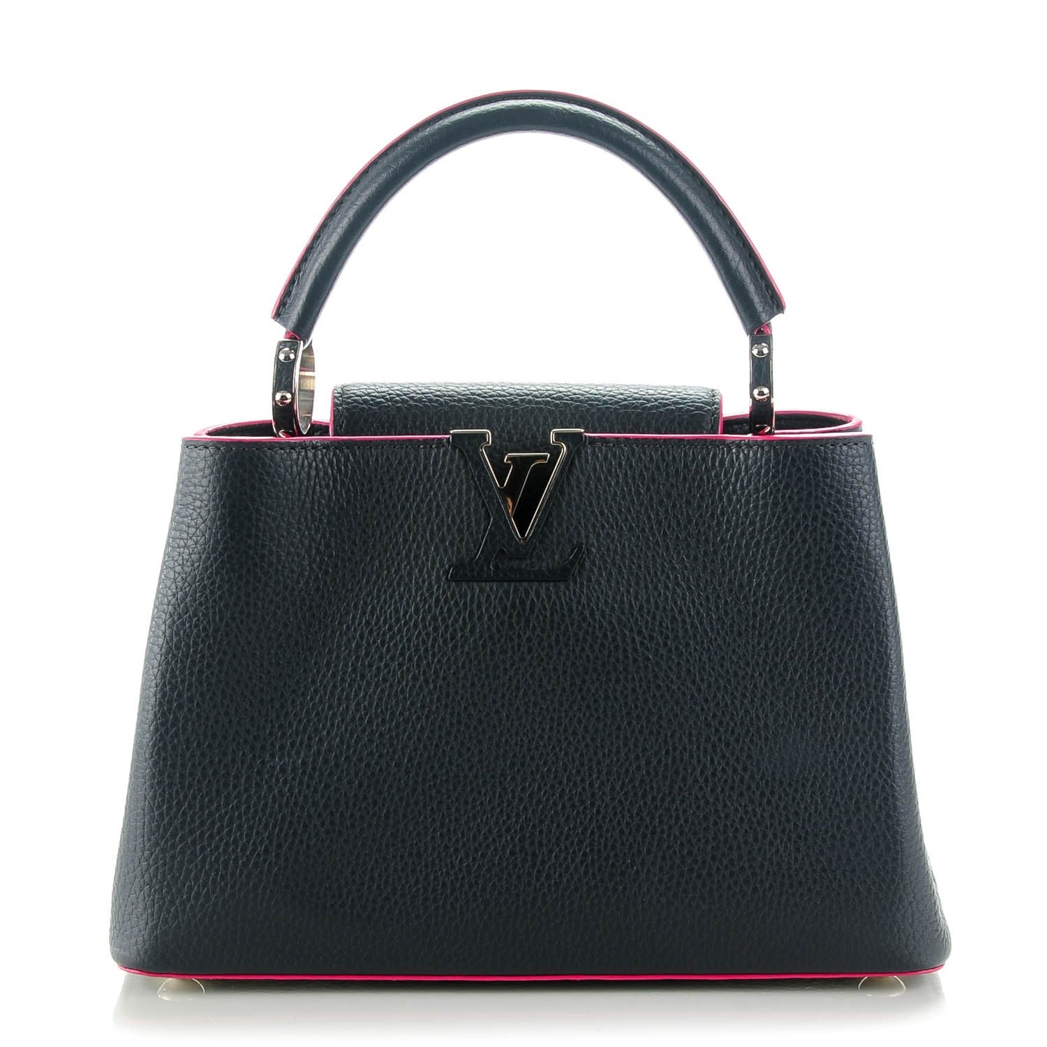 Louis Vuitton Taurillon Capucines BB Cobalt 1 of 7