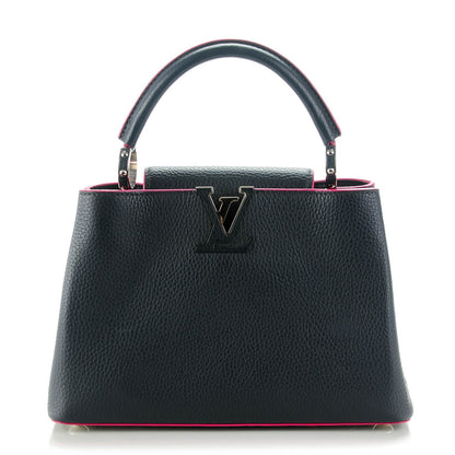 Louis Vuitton Taurillon Capucines BB Cobalt 1 of 7
