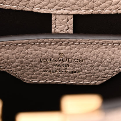Louis Vuitton LOUIS VUITTON Taurillon Capucines MM Galet 6 of 10