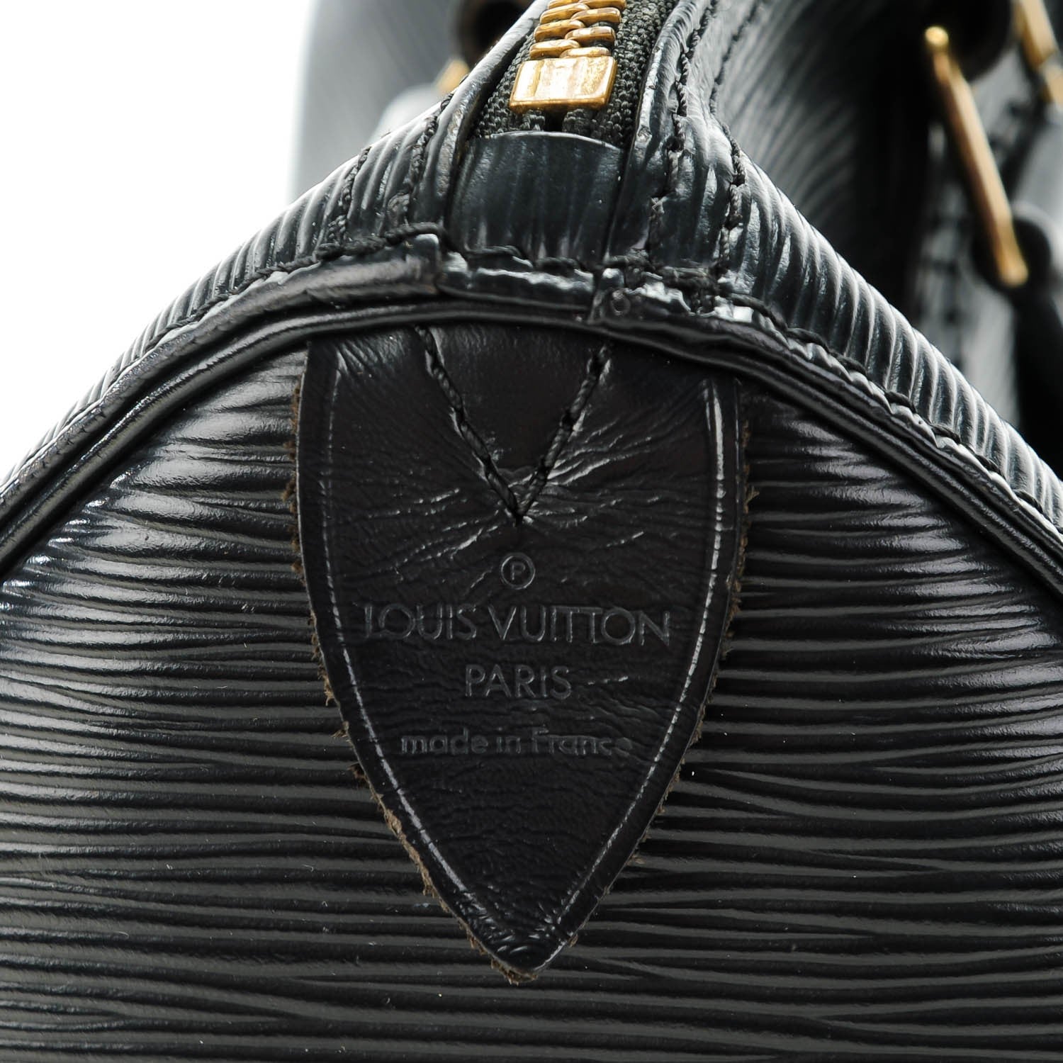 Louis Vuitton Epi Speedy 25 Black 6 of 8