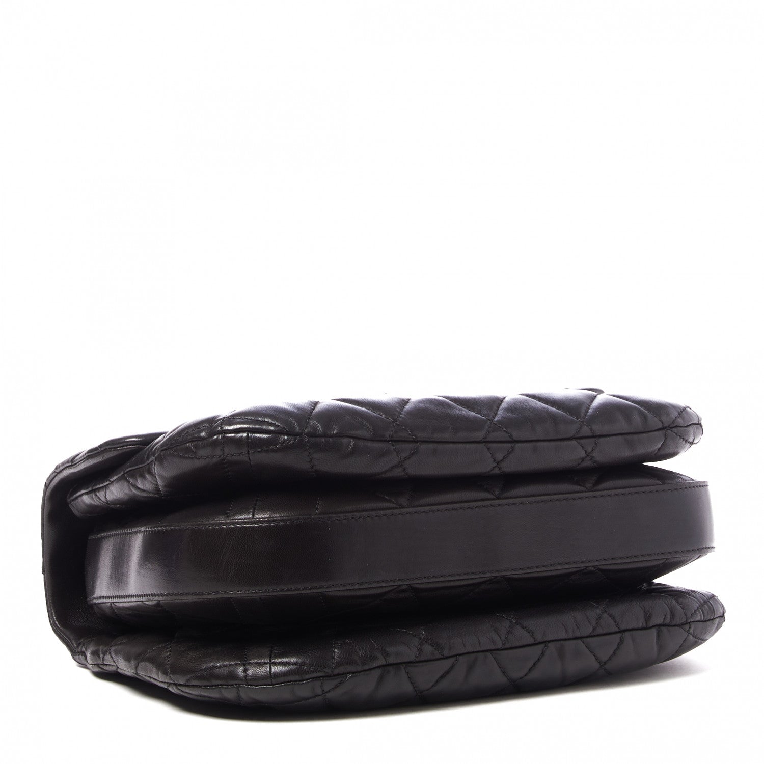 Chanel Lambskin Quilted Chanel 3 Large Flap Black 3 of 9
