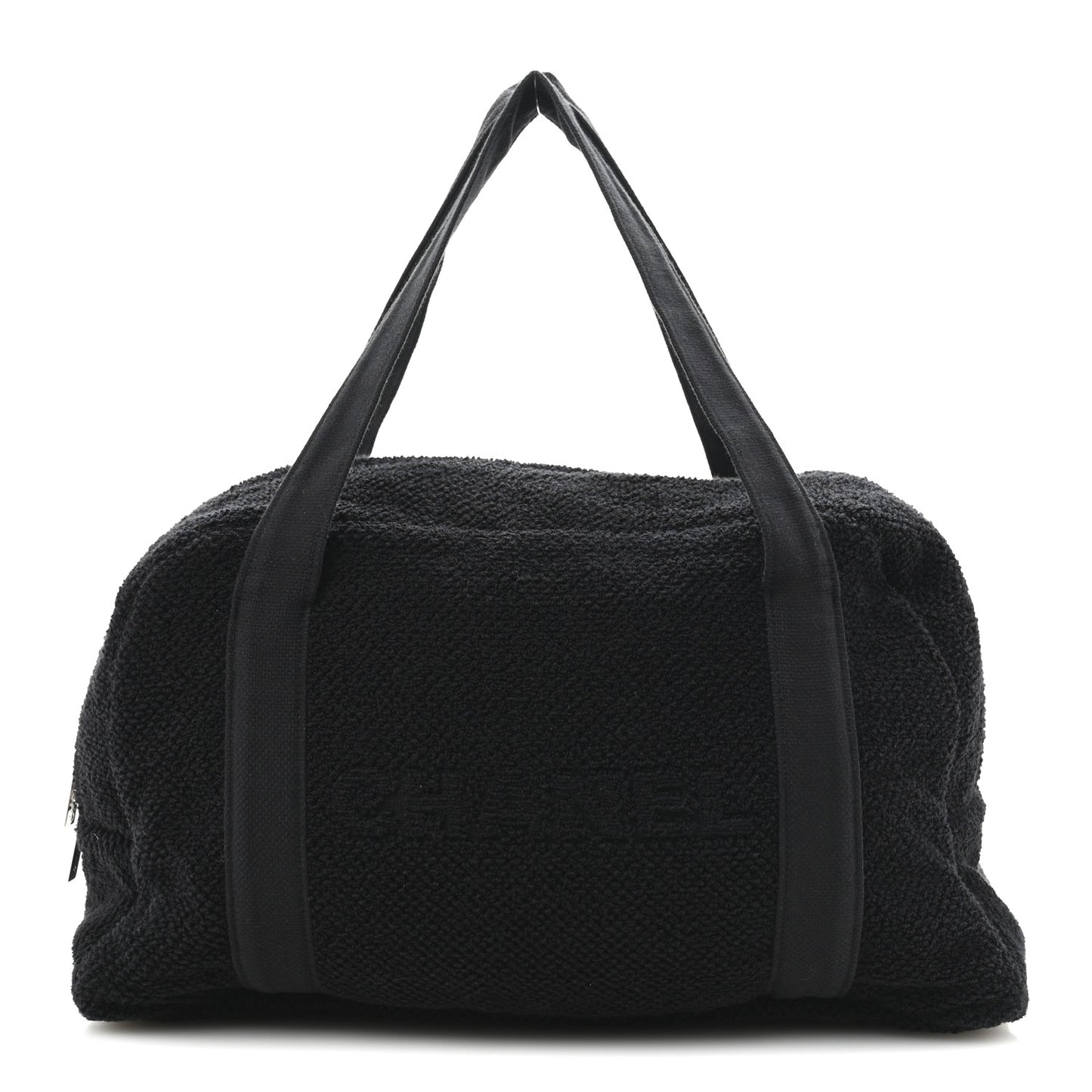 Terry Cotton CC Beach Duffel Towel Set Black