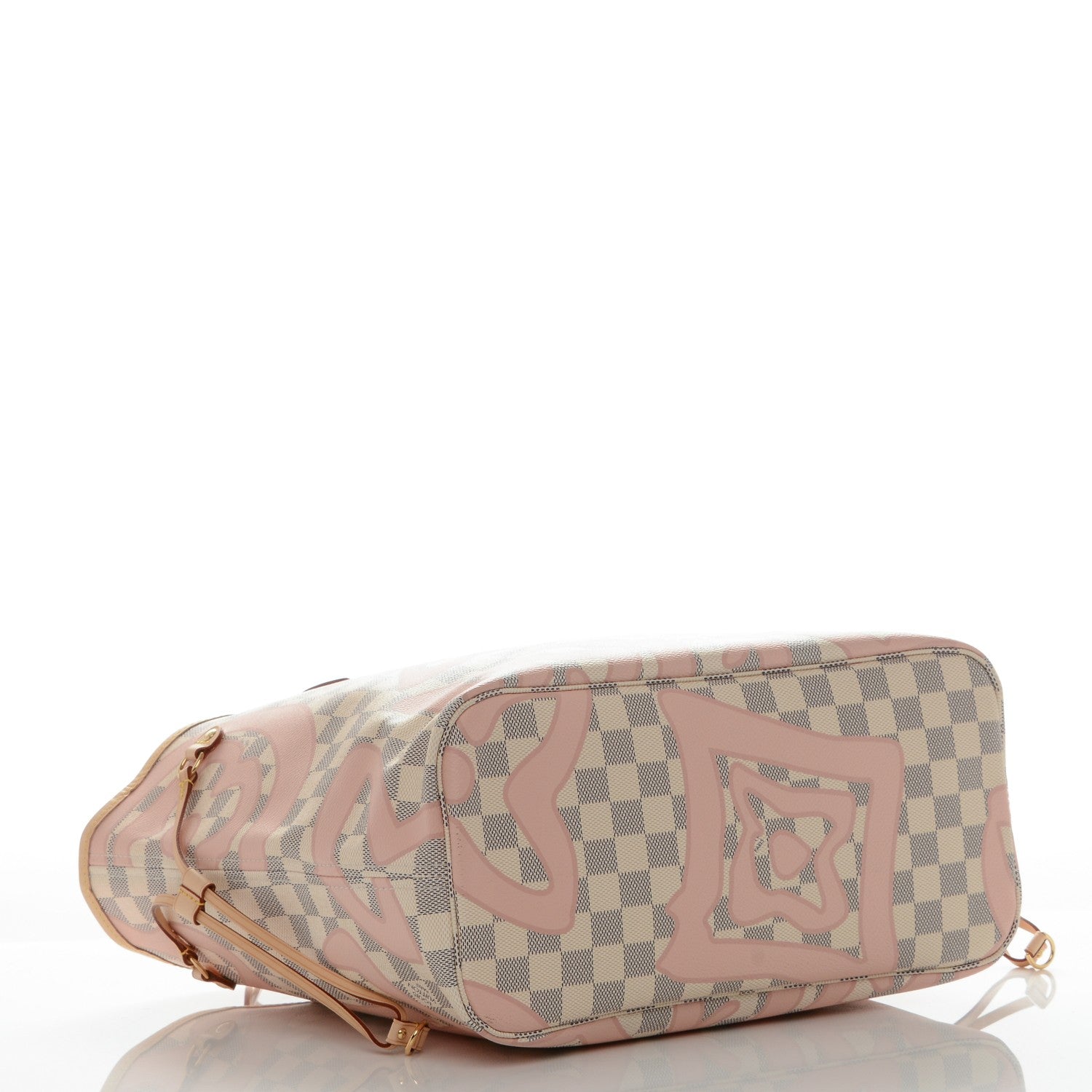 Louis Vuitton Damier Azur Tahitienne Neverfull MM 4 of 8