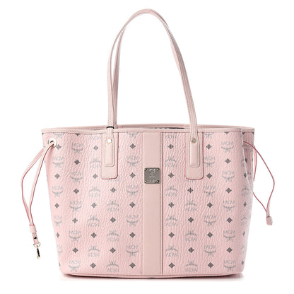 MCM Visetos Medium Liz Reversible Shopper Tote Soft Pink 1 of 14