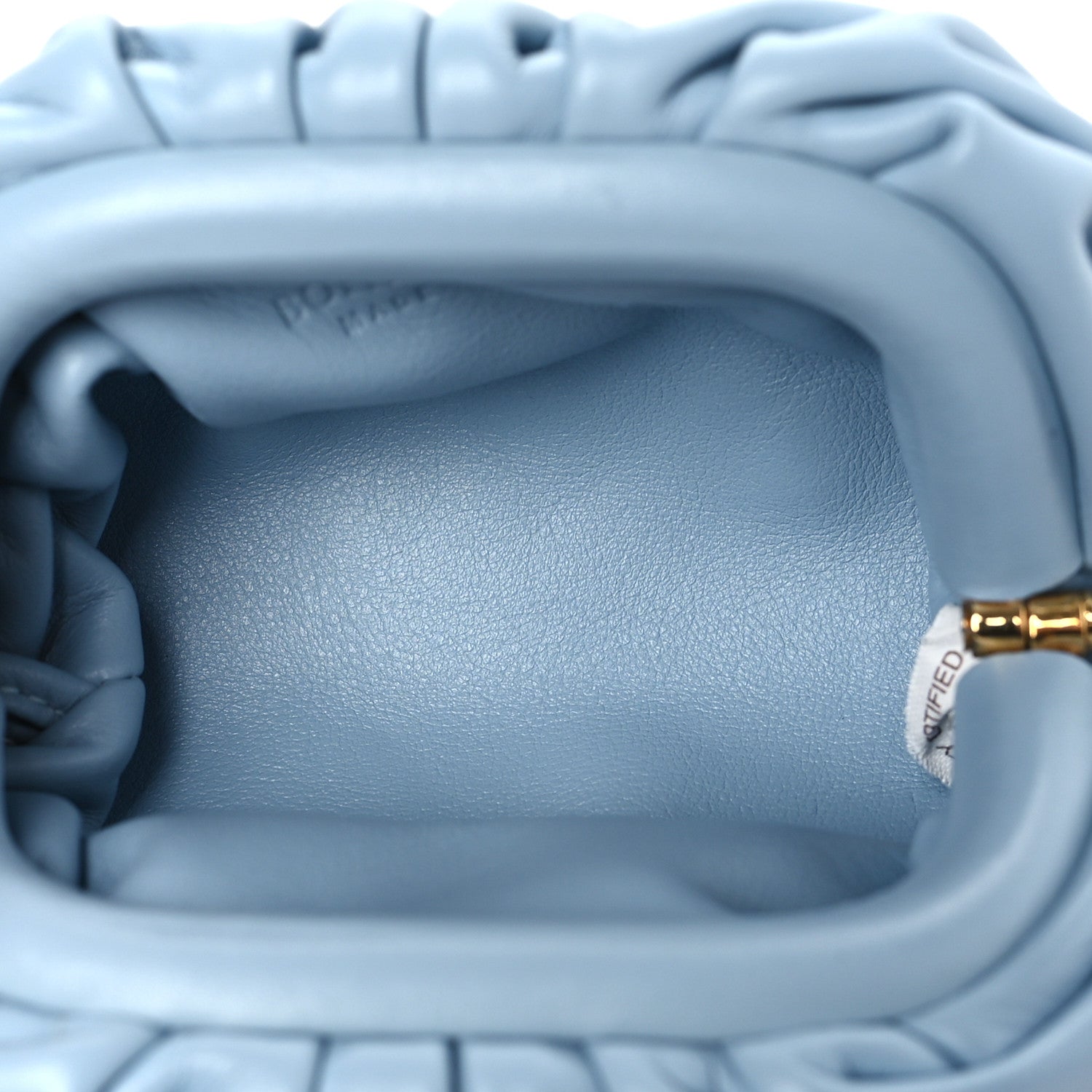 Bottega Veneta Butter Calfskin Coin Purse Ice 5 of 10