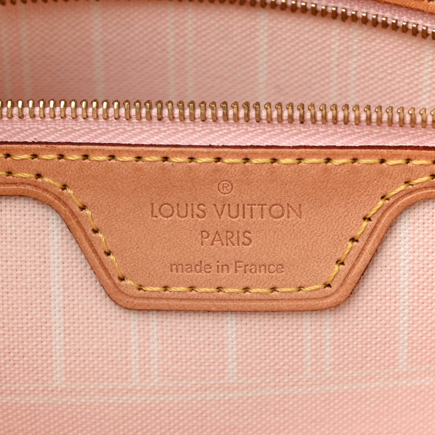 Monogram Giant By The Pool Neverfull MM Light Pink