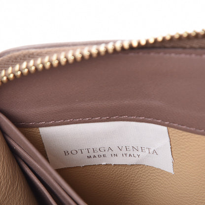 Bottega Veneta Nappa Intrecciato Zip Around Wallet Elephant 7 of 9