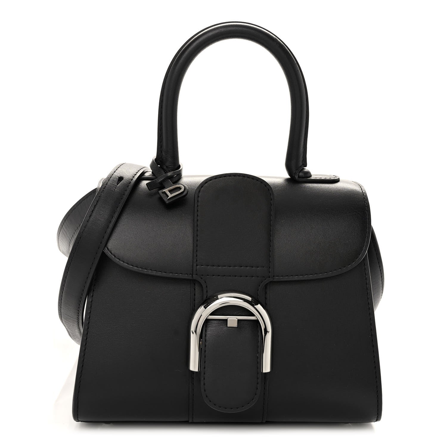 Delvaux Box Calfskin Mini Brillant Satchel Black 1 of 10