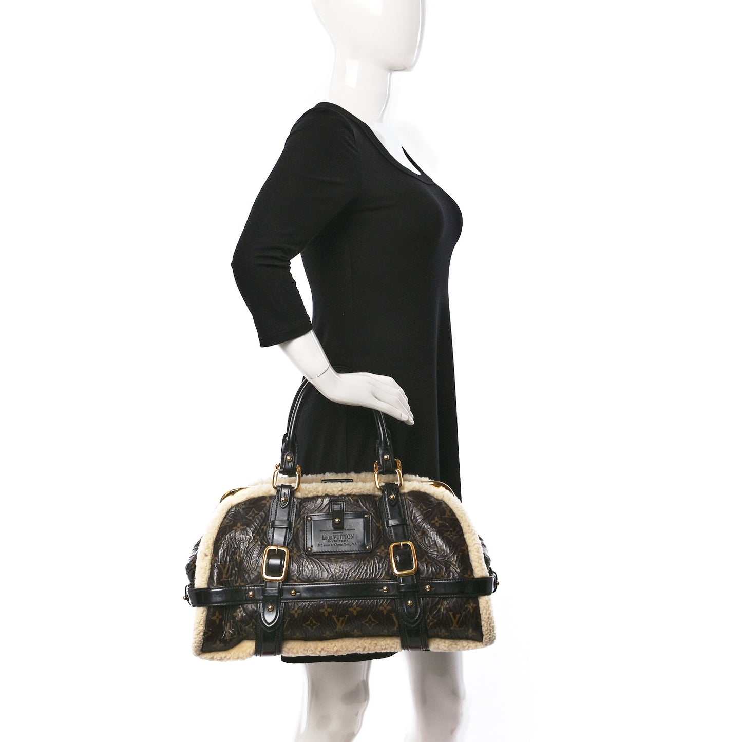 Monogram Shearling Storm Bag