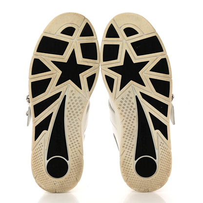 Jimmy Choo Calfskin Crystal Osaka Oakland Sneaker 36 White Silver 4 of 6