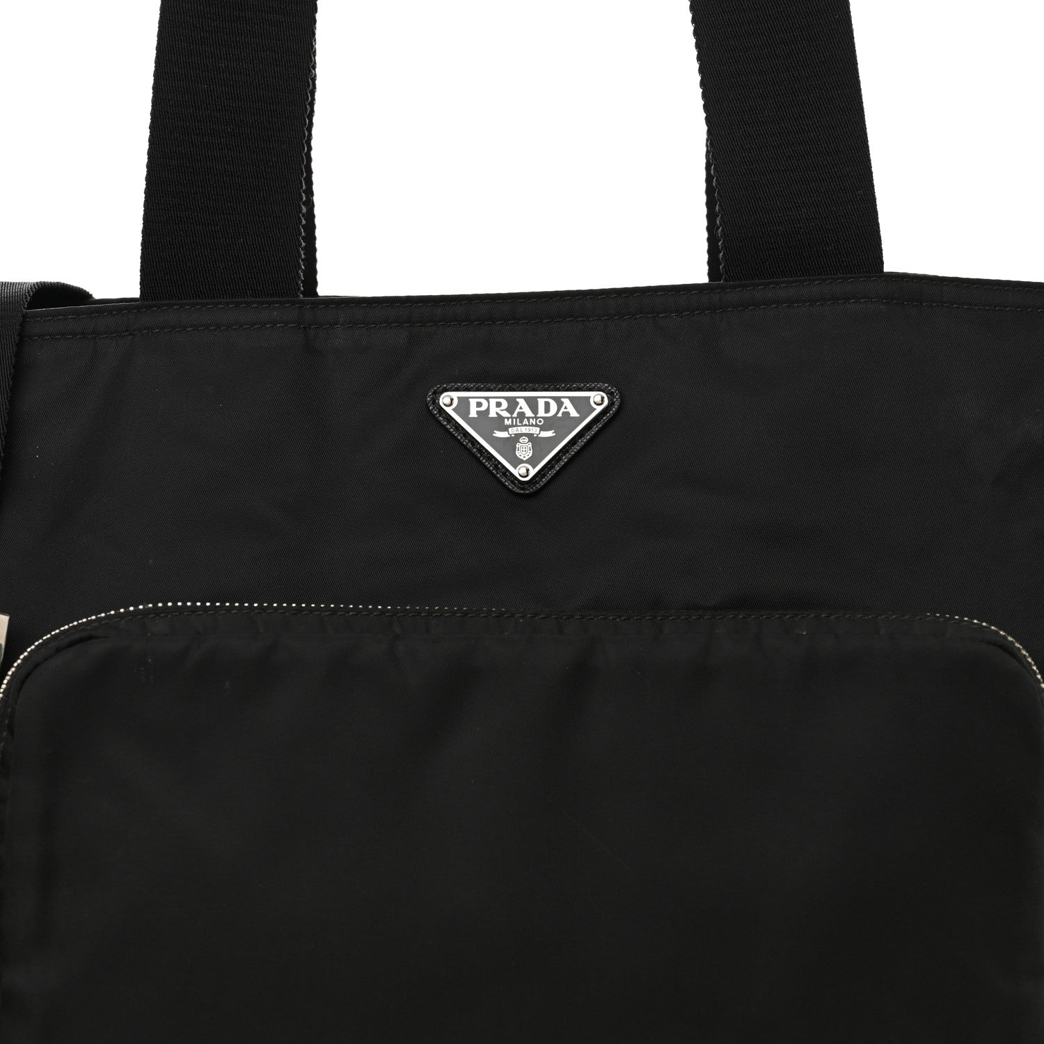 Prada Tessuto Nylon Diaper Bag Black 8 of 10