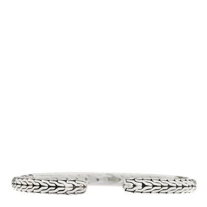 John Hardy JOHN HARDY Sterling Silver 18K Yellow Gold Classic Chain Flex Cuff Bracelet 2 of 4