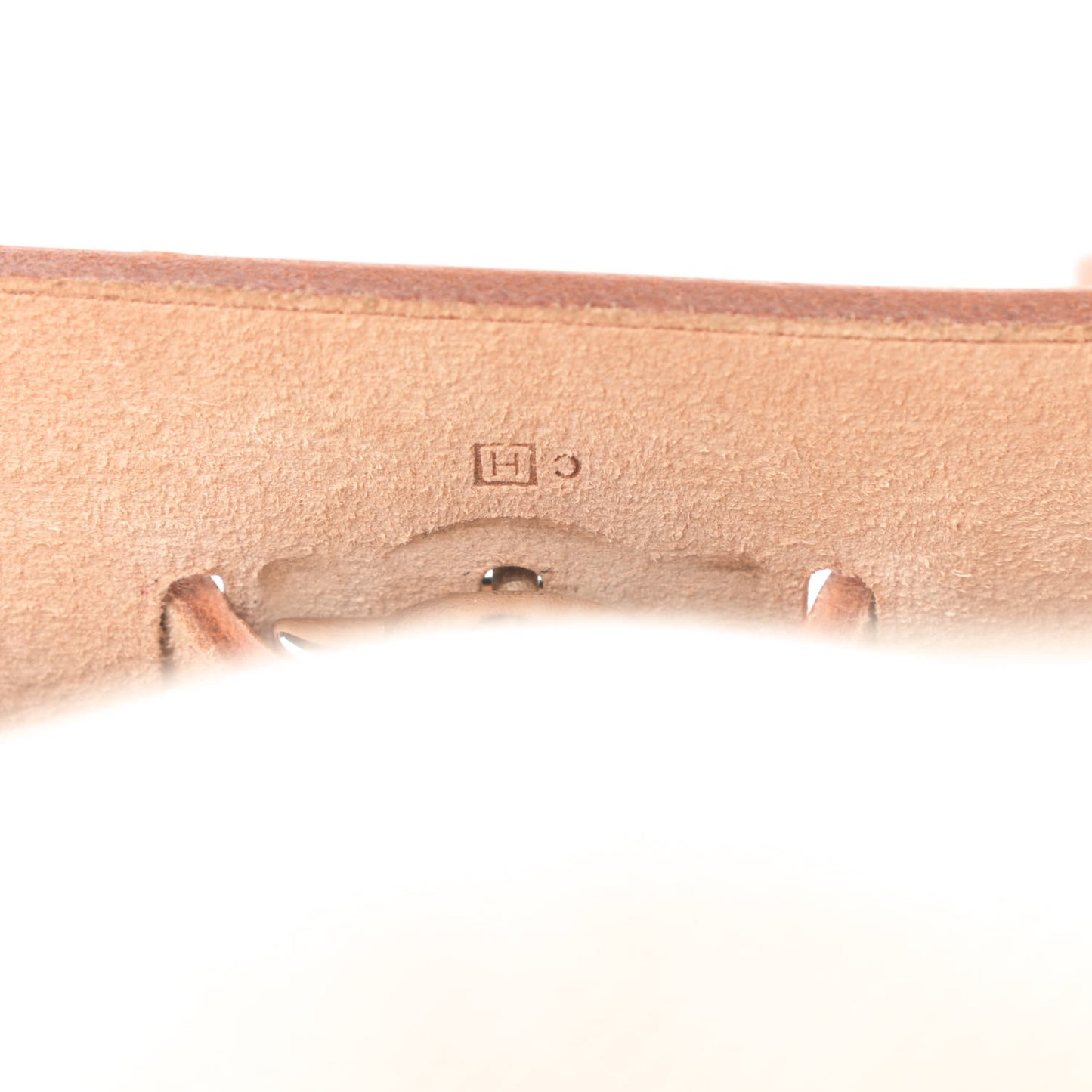 Toile Vache Calfskin Herbag 30 PM Backpack Natural