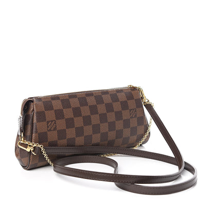 Louis Vuitton Damier Ebene Eva Clutch 3 of 12