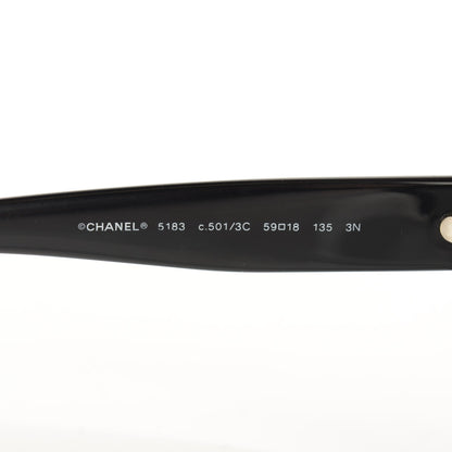 Chanel CC Sunglasses 5183 Black 3 of 6