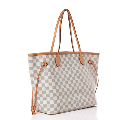 Louis Vuitton Damier Azur Neverfull MM 3 of 23