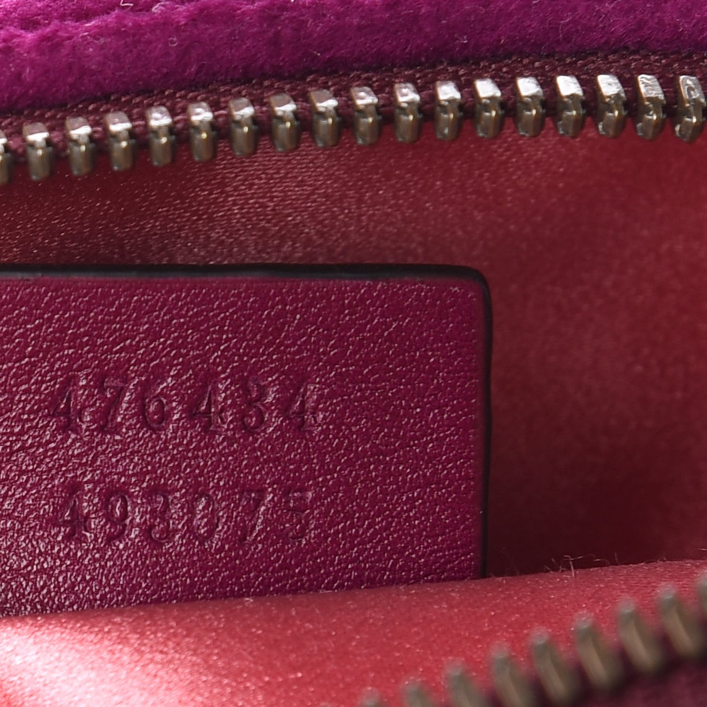 Velvet Matelasse GG Marmont Belt Bag 75 30 Fuchsia Violet Cyclamen