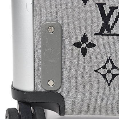 Louis Vuitton Knit Monogram Horizon Soft 55 Suitcase Grey 12 of 18