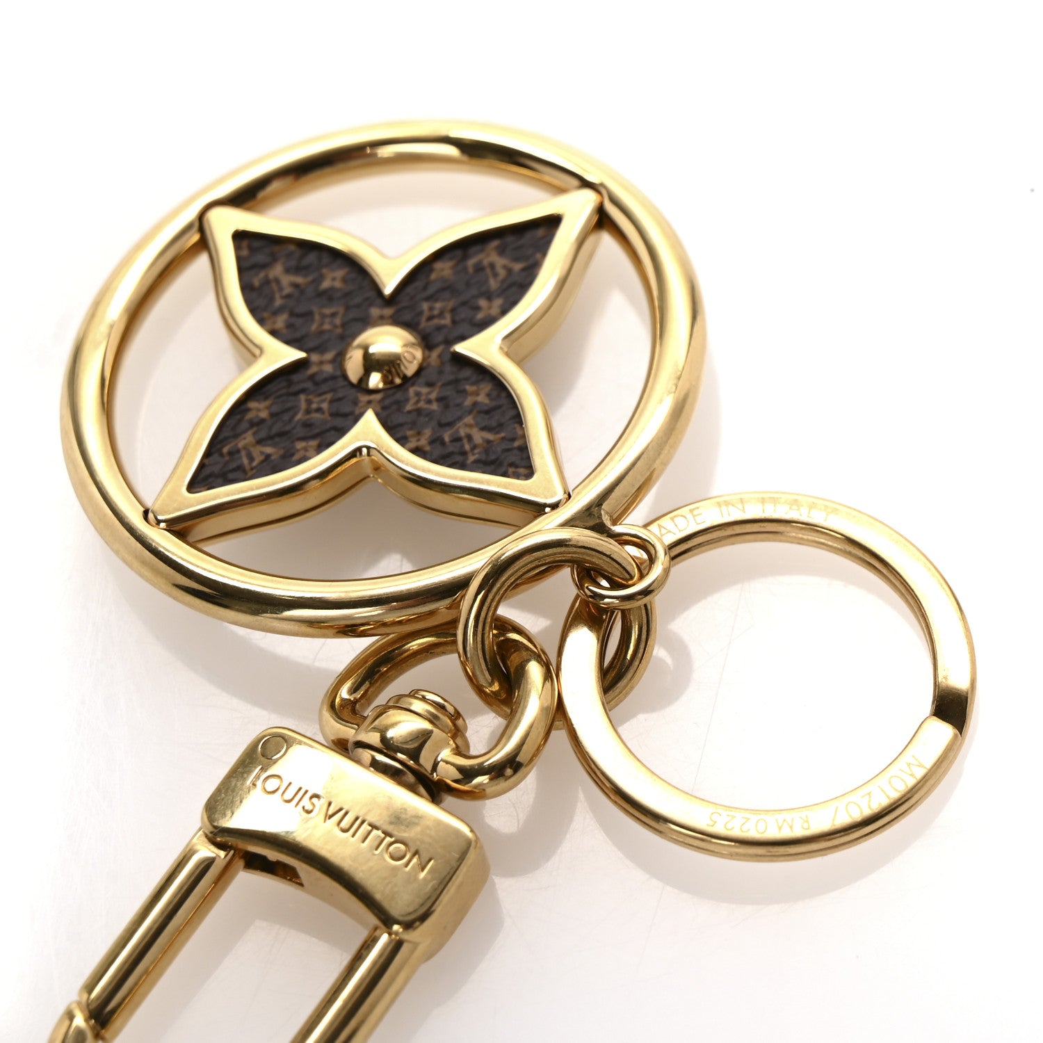 Louis Vuitton Monogram Puzzle Flower Bag Charm Key Holder 1881955