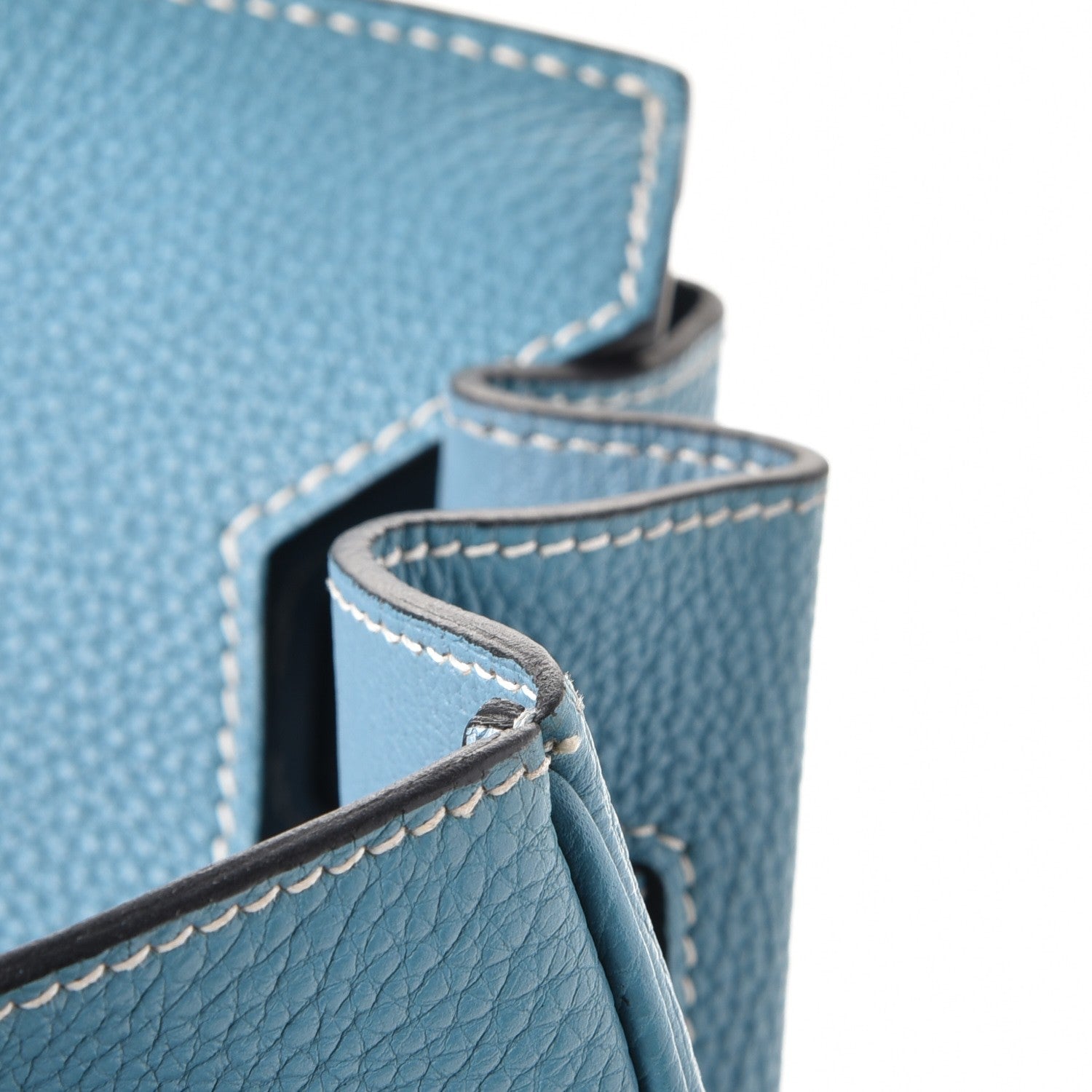 Hermes Togo Birkin 35 Blue Jean 37 of 38