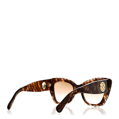 Fendi Acetate F is Fendi FF 51mm Cat Eye Sunglasses 0327/S Tortoise Camouflage 4 of 6