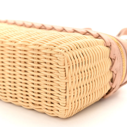 Loro Piana Wicker Calfskin L19 Extra Pocket Pouch Feather Pink 9 of 11