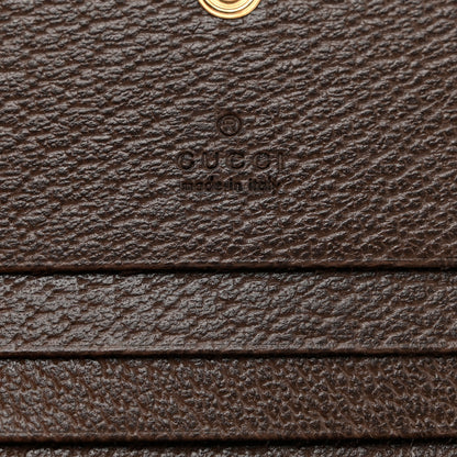 Gucci GG Supreme Monogram Double G Strawberry Card Case 6 of 7
