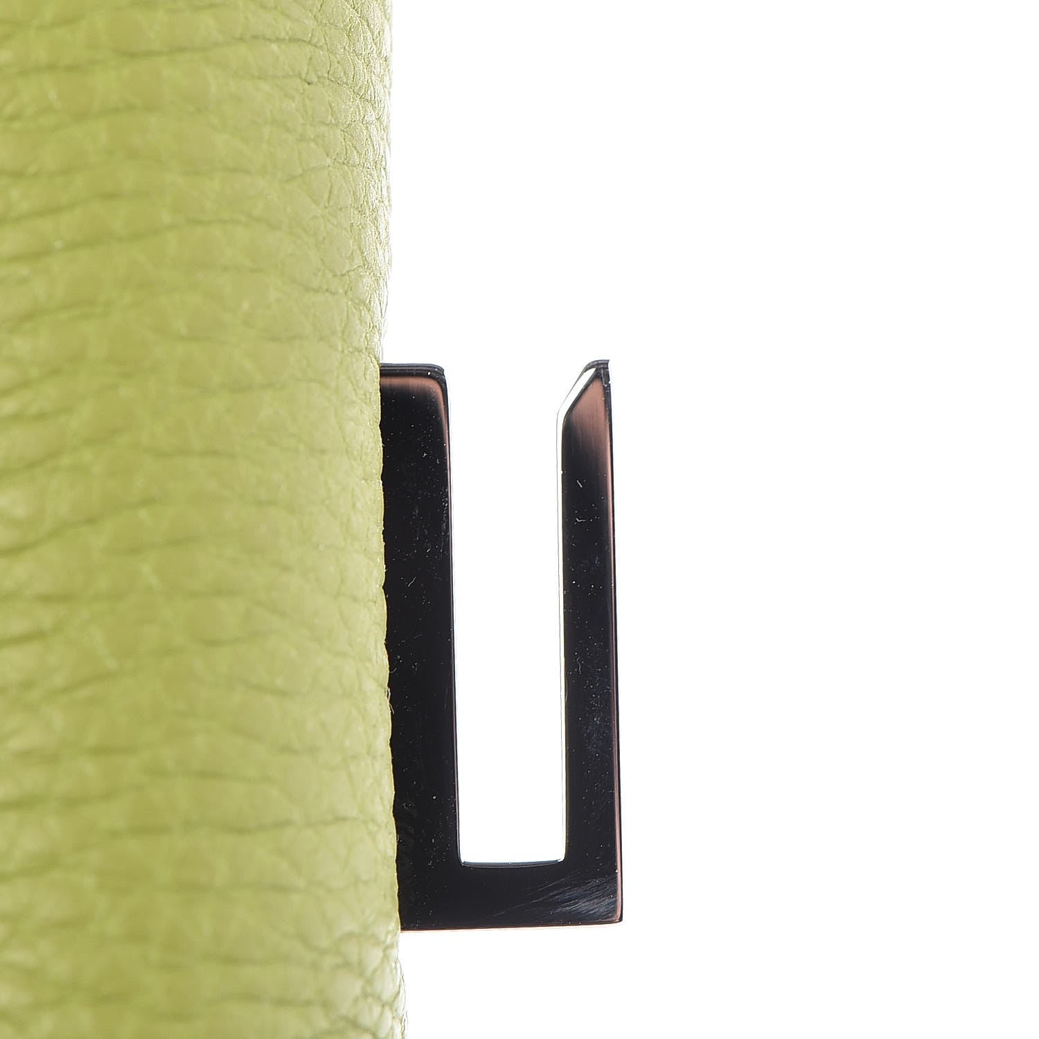 Hermes Togo Bi Color Horseshoe Birkin 35 Vert Anis Etoupe 20 of 35
