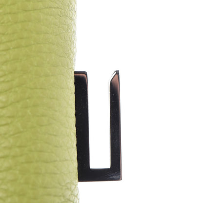 Hermes Togo Bi Color Horseshoe Birkin 35 Vert Anis Etoupe 20 of 35
