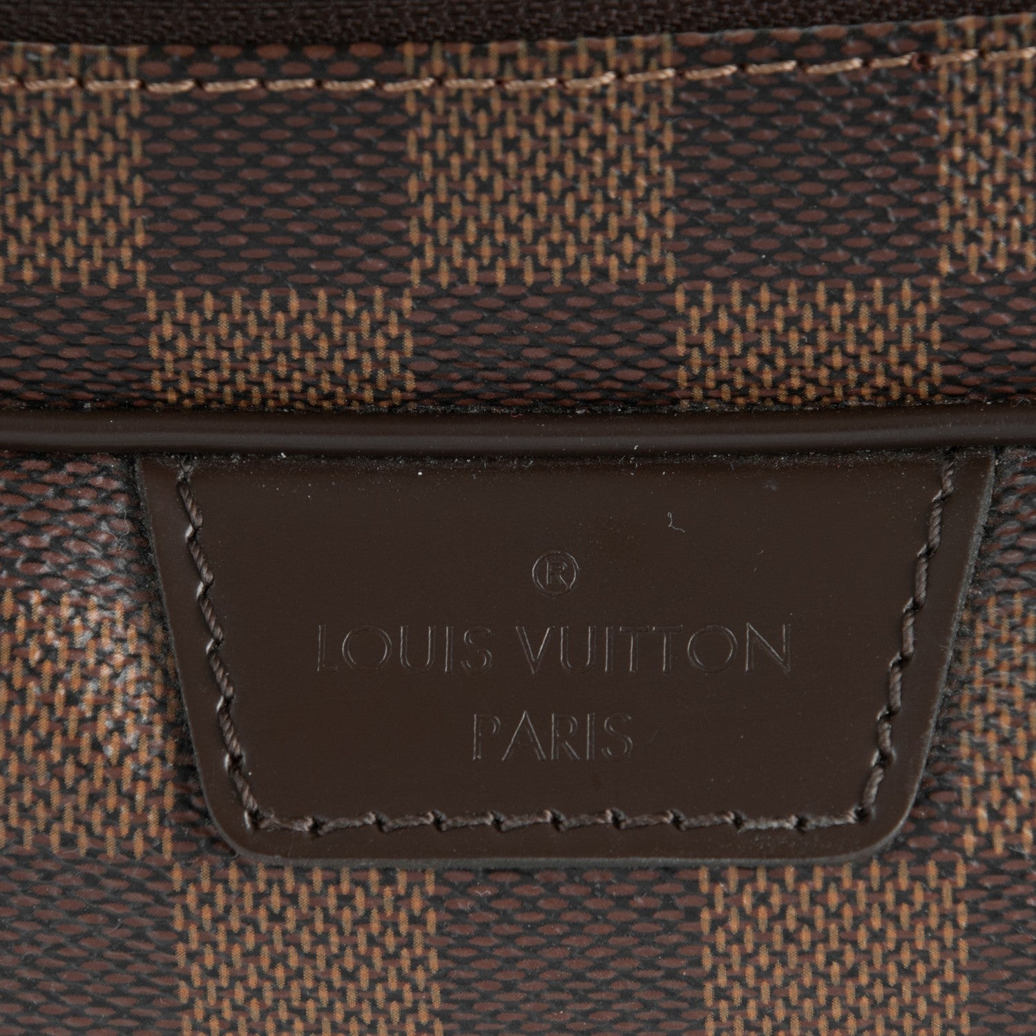 Louis Vuitton Damier Ebene Rivington GM 7 of 8