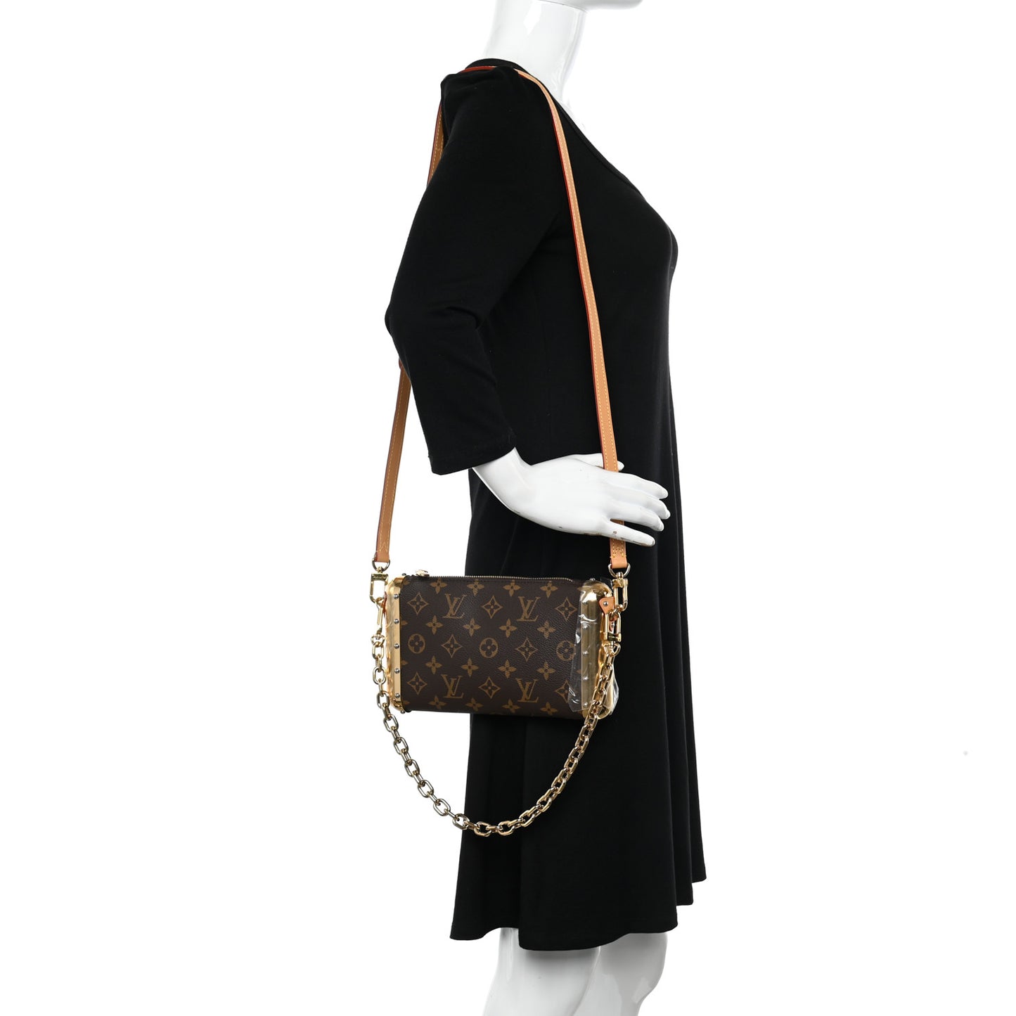 Monogram Metal Studded Capsule Pochette