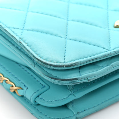 Chanel Calfskin Quilted Everyday Chic Single Flap Turquoise 10 of 14