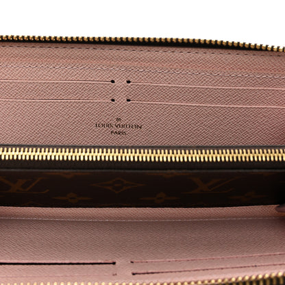 Louis Vuitton Monogram Clemence Wallet Rose Ballerine 5 of 7